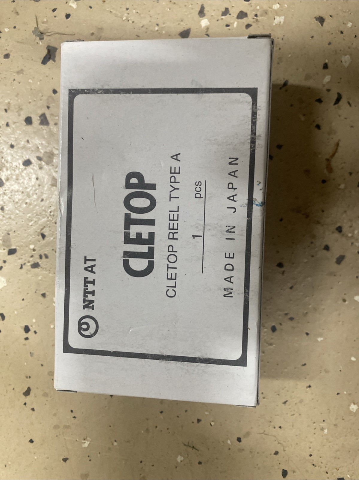 NTT AT Cletop reel type A fiber optic cleaner cassette with blue tape 14100501