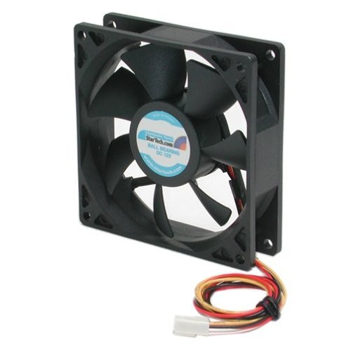 Star Tech 90x25mm High Air Flow Dual Ball Bearing PC Case Fan (FAN9X25TX3H)