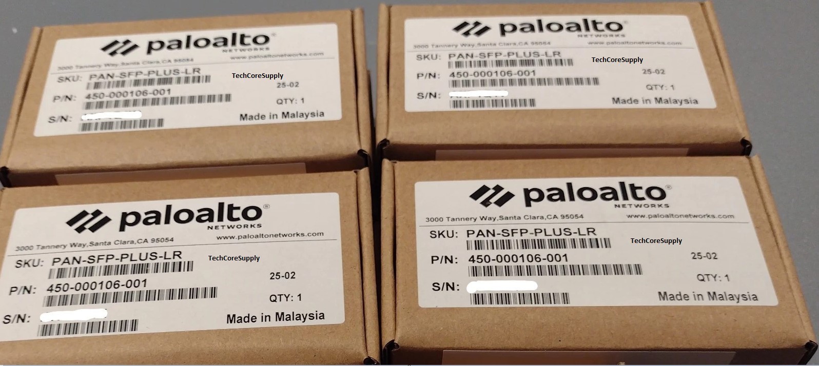Palo Alto original PAN-SFP-PLUS-LR 10GBASE-LR SFP+LR 1310nm LC 10km - Sealed