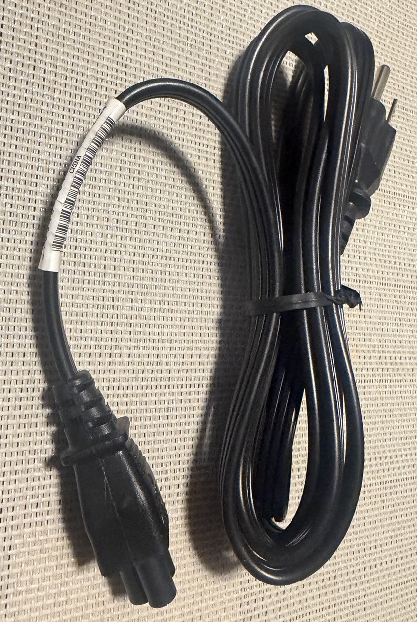 125V-7A Linetek 3-Prong AC Power Cord E70782 LS-15 6ft For Dell HP Asus Samsung