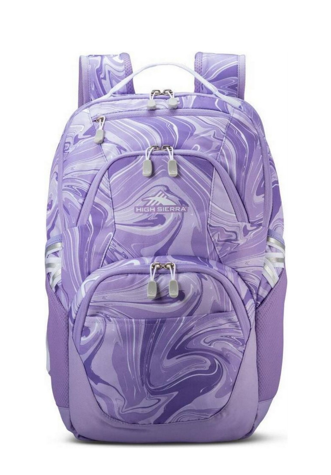 High Sierra Swoop School Backpack With 17" Laptop Pocket Marble Lavender NEW