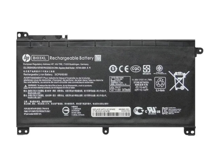 Genuine OEM BI03XL  Battery For HP Pavilion X360 13-U 844203-850 844203-855 US