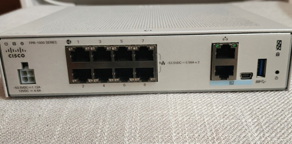 Cisco Firepower 1000 Series 1010 Network Security Firewall Appliance...