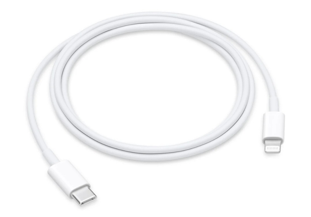 Apple - 3.3' ft (1M)USB-C to Lightning Cable - White (A2561) OEM Original 