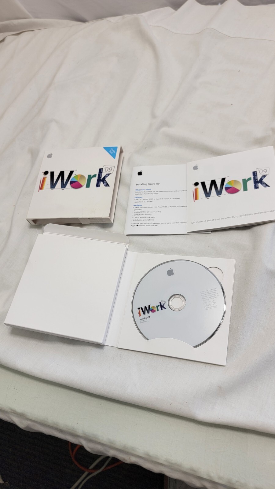 Apple iWork '09 Install DVD V9.0 Family Pack for Mac MB943Z/A