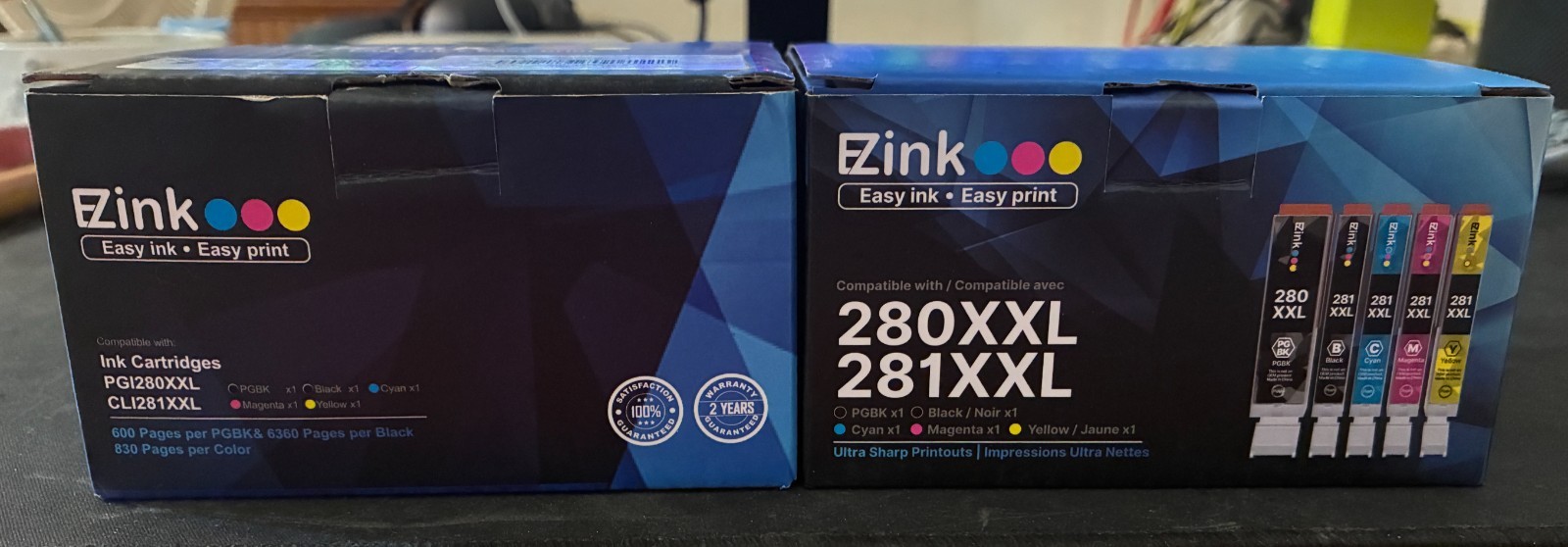 Lot of 11 E-Z Ink Printer Ink Cartridges Brand New Open Box See Photos