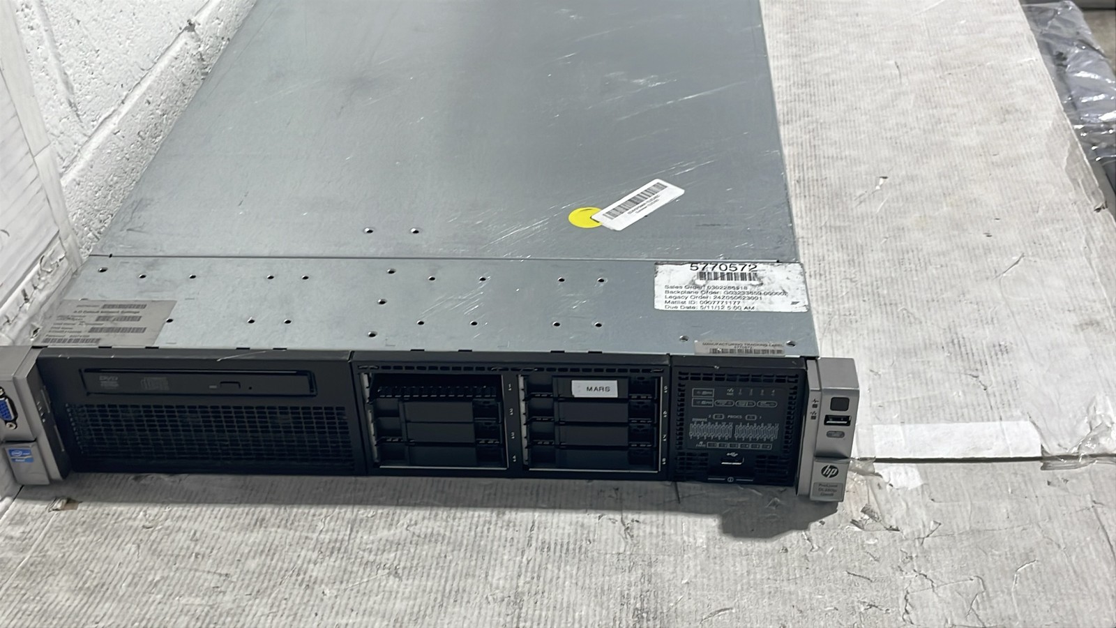 HP ProLiant DL380p Gen8 Intel Xeon 2U Server Chassis 653199-001 No HDD