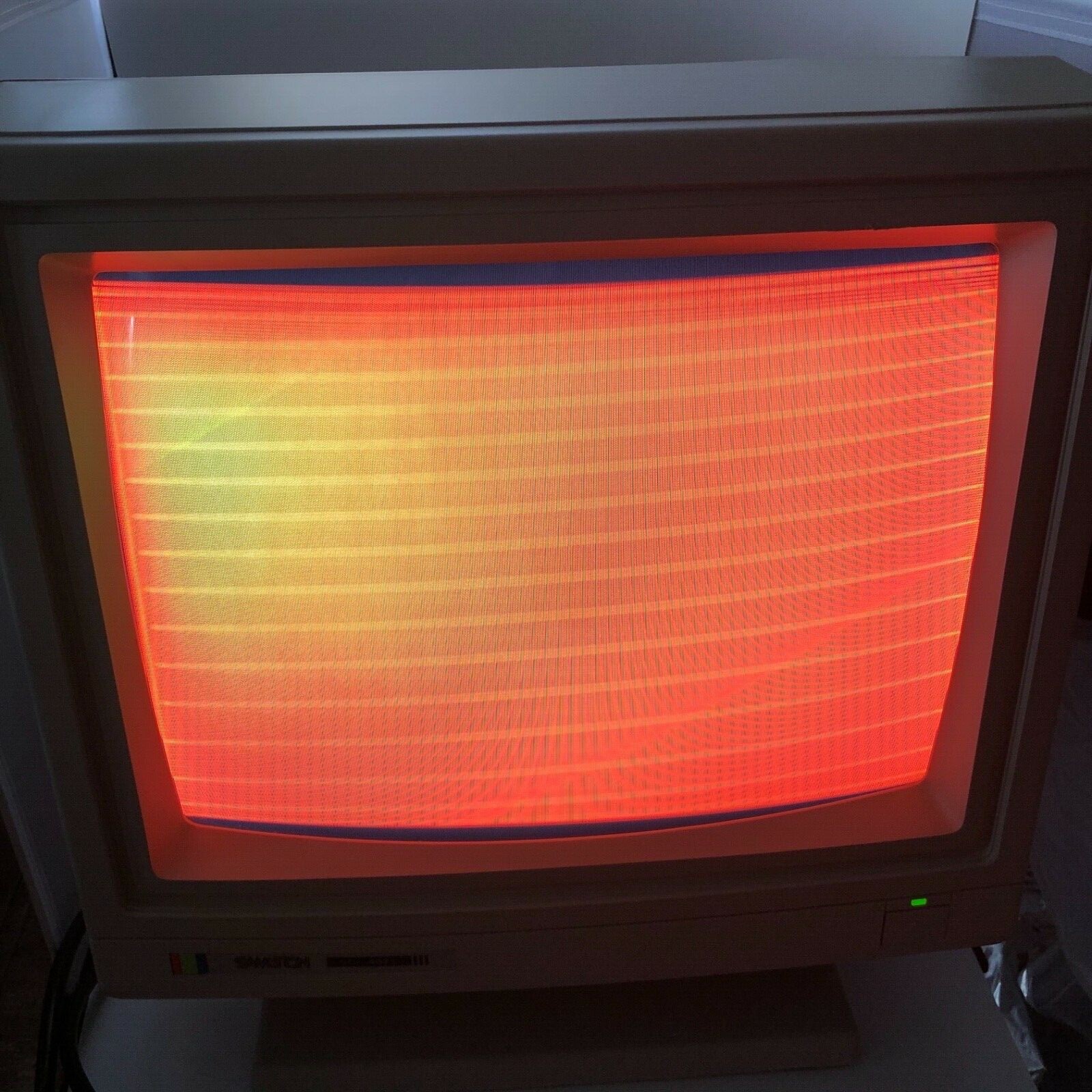 Vintage Samsung Samtron SC-452A1 13” Computer Monitor FOR REPAIR READ B4100