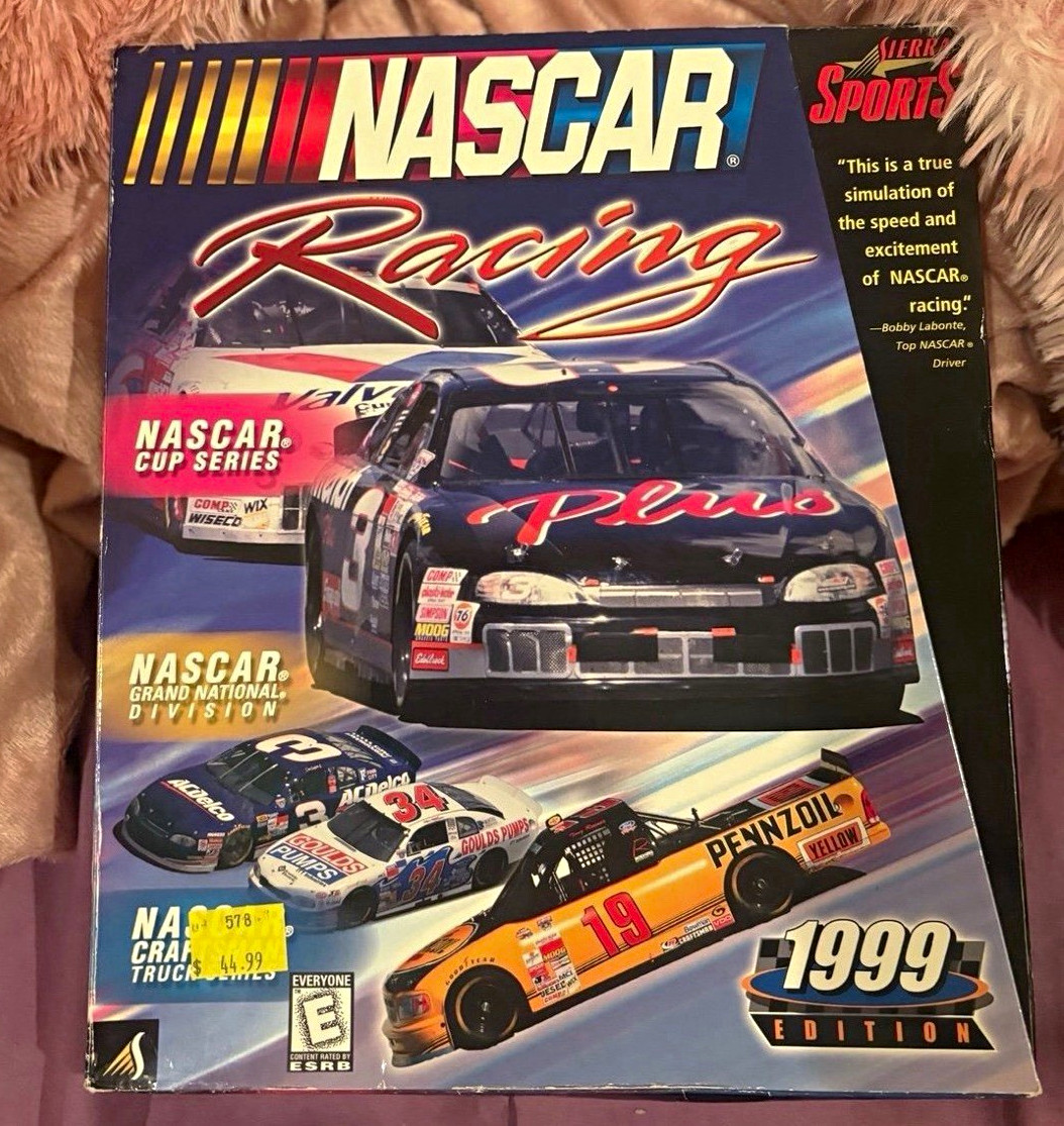 Sierra Sports NASCAR Racing 1999 Edition PC Game Software, E Rated