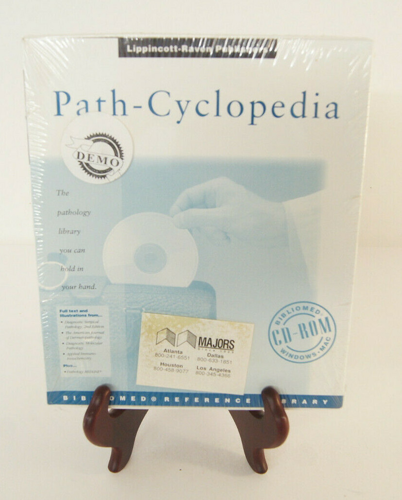 Path-Cyclopedia Bibliomed Reference Library Lippincott-Raven PC Computer Program
