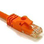 Cables To Gokvm & Networking 27810 1ft Cat 6 Patch Cable Orange