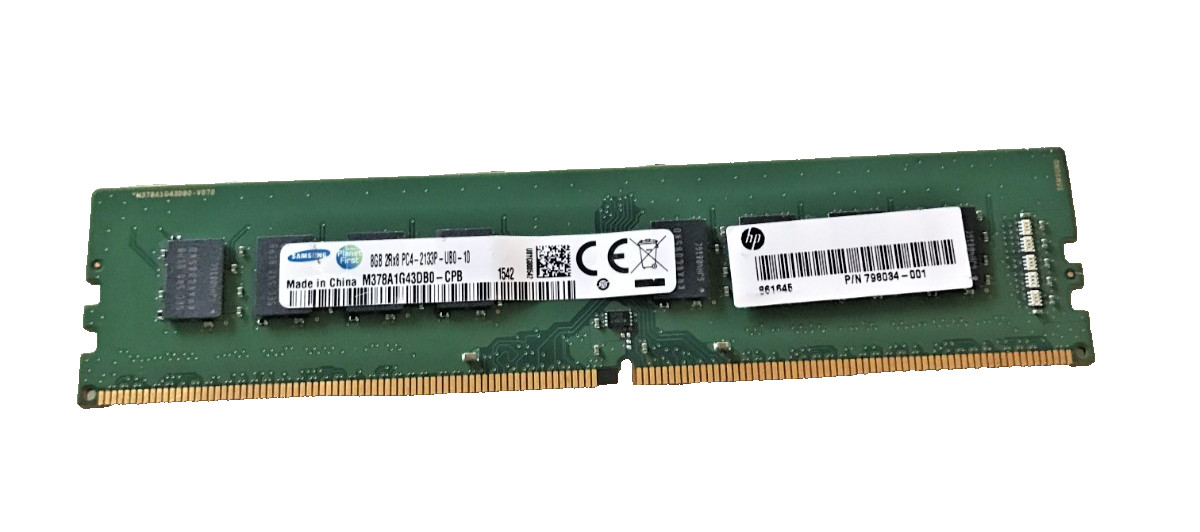 Samsung 8GB DDR4 SDRAM PC4-2133P 288-Pin DIMM Unbuffered M378A1G43DB0-CPB