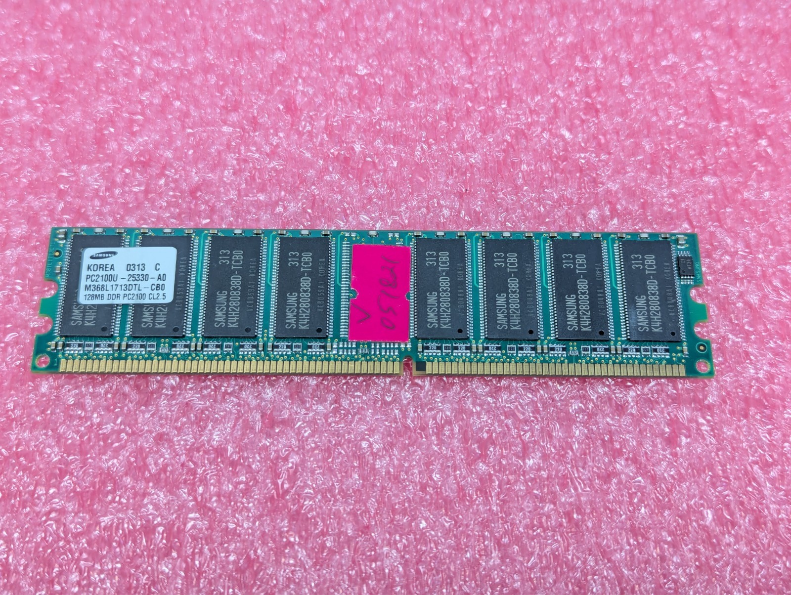 Samsung M368L1713DTL-CB0 128MB DDR PC2100 184pin from Dell Optiplex GX260