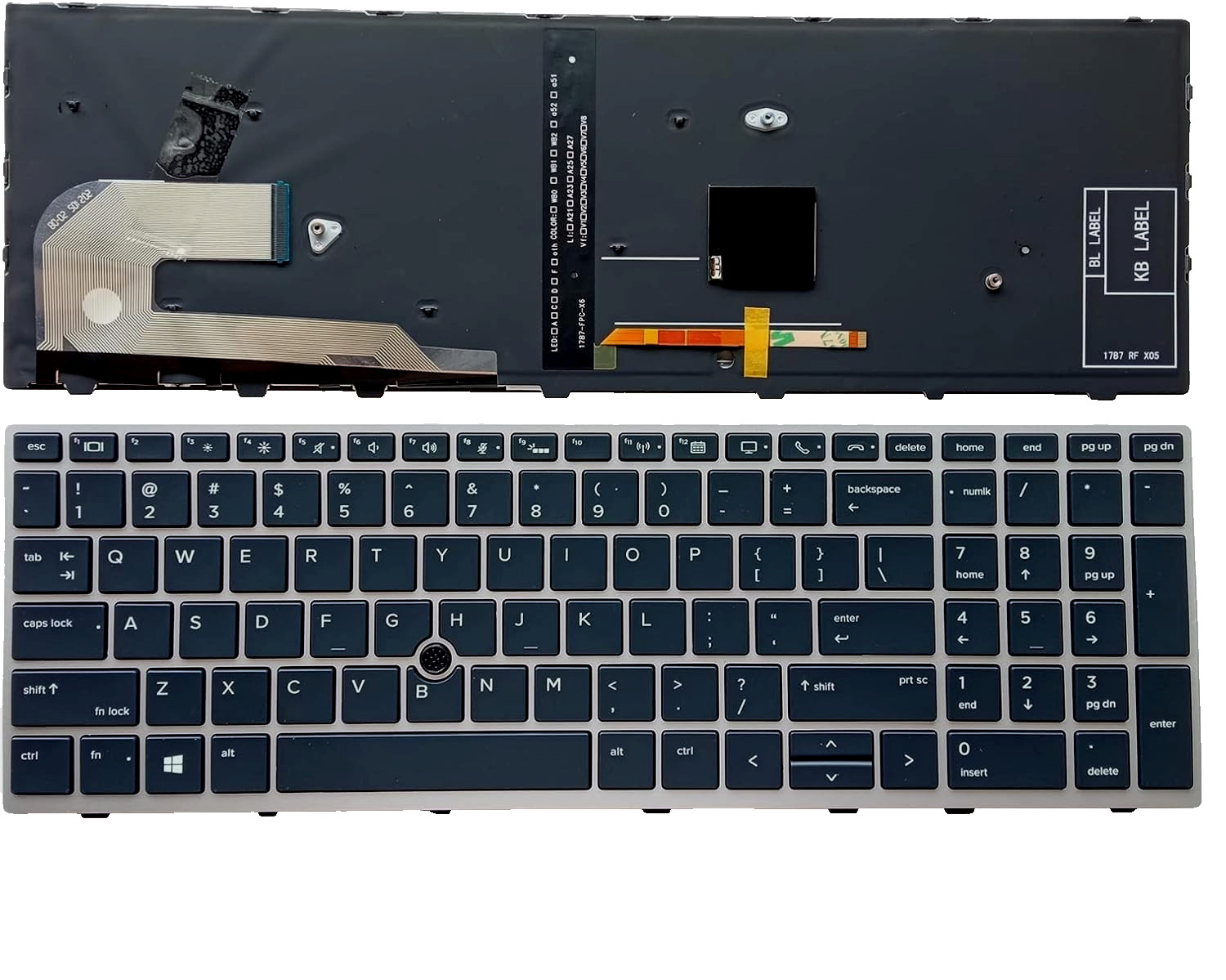New HP Zbook 15u G5 G6 Series Backlit Keyboard L14366-001 L32575-001 L11999-001