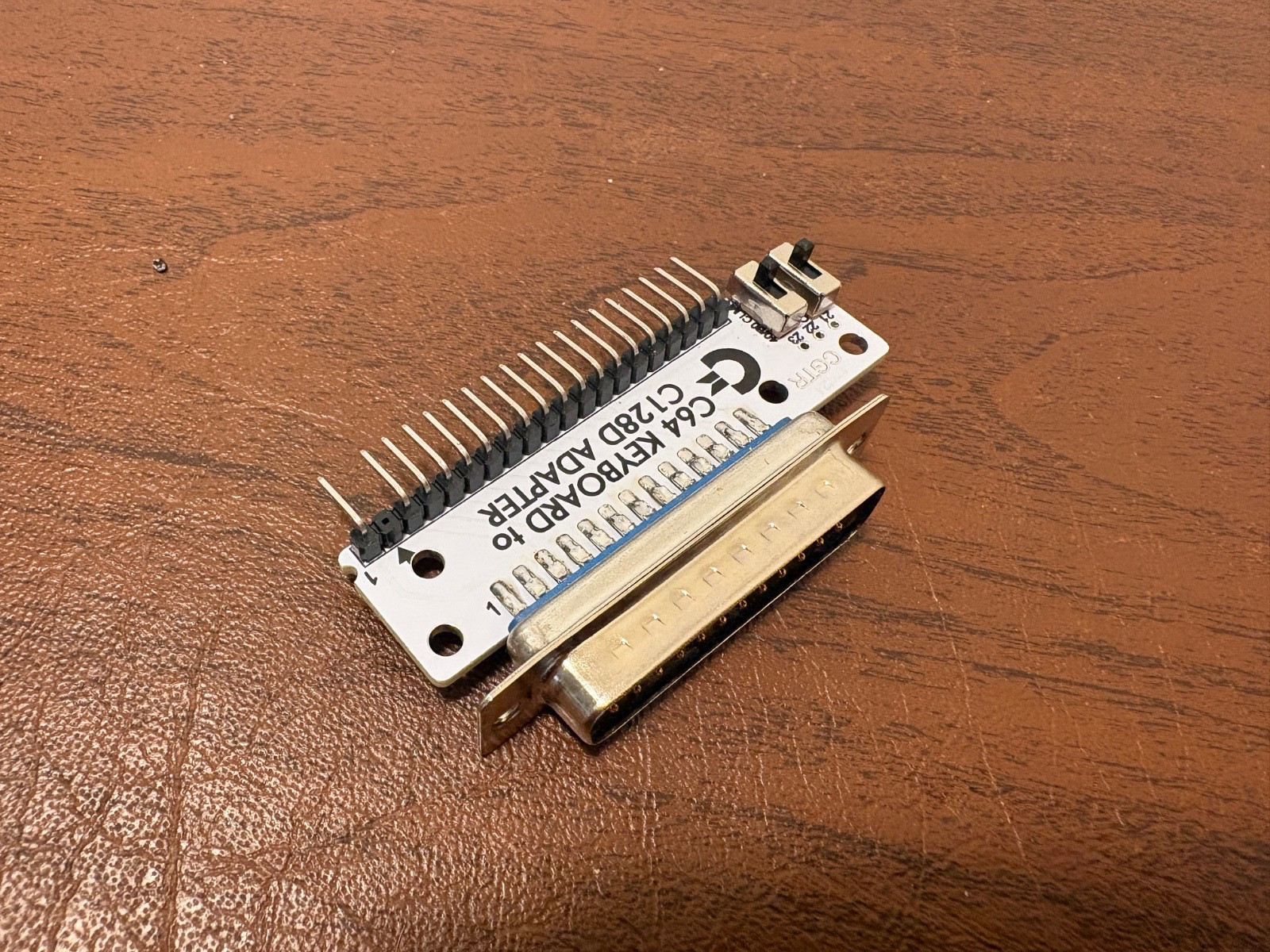 Commodore 128D keyboard adaptor for Commodore 64 or VIC keyboard