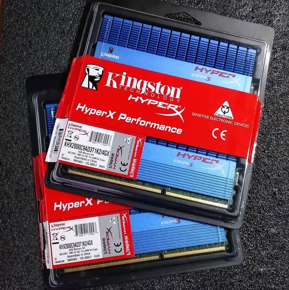 Kingston HyperX DDR3 8GB (4x2GB) 2000MHz PC3-16000 Memory Modules