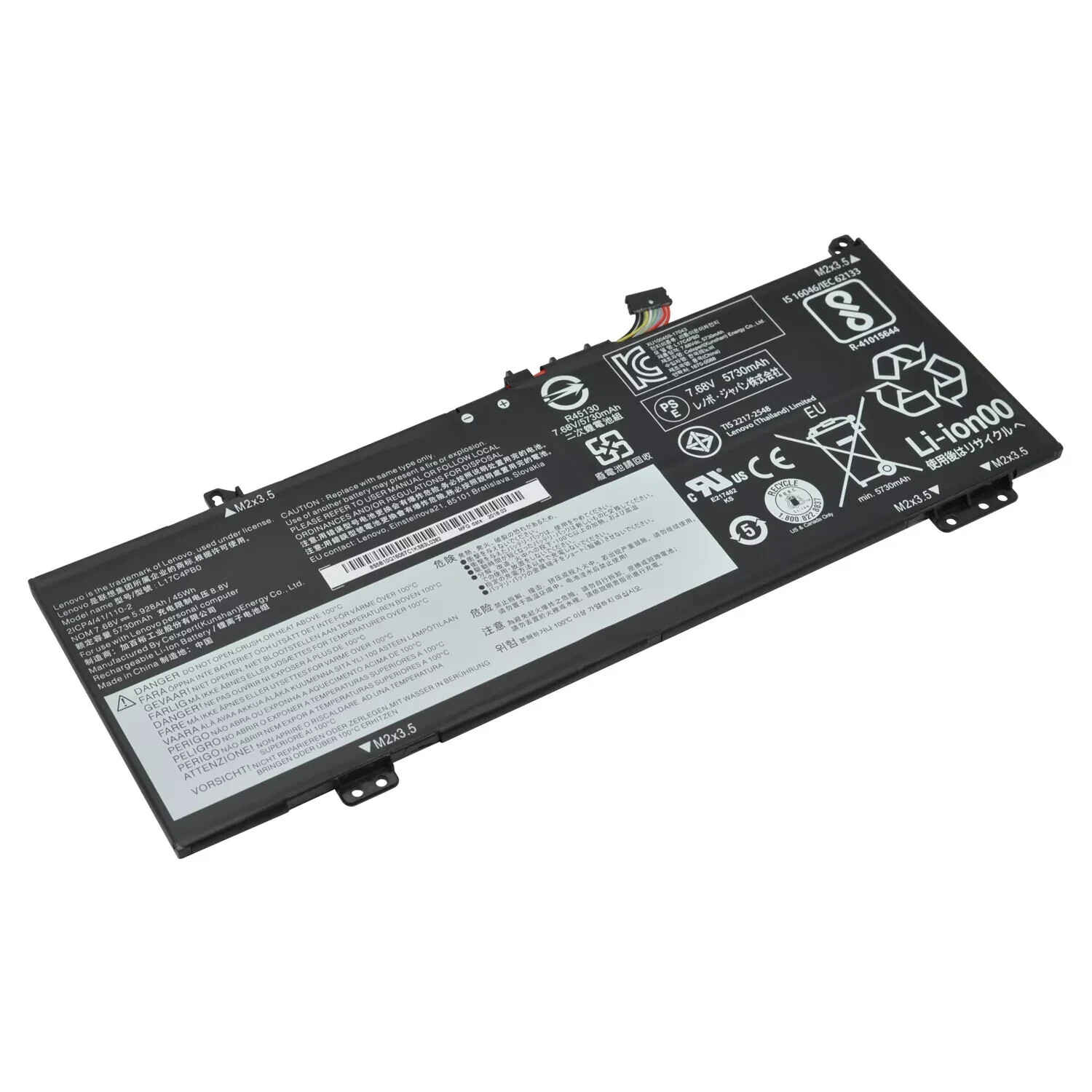 Genuine L17C4PB0 L17M4PB0 Batttery for Lenovo IdeaPad 6-14IKB-81EM 6-14ARR-81HA