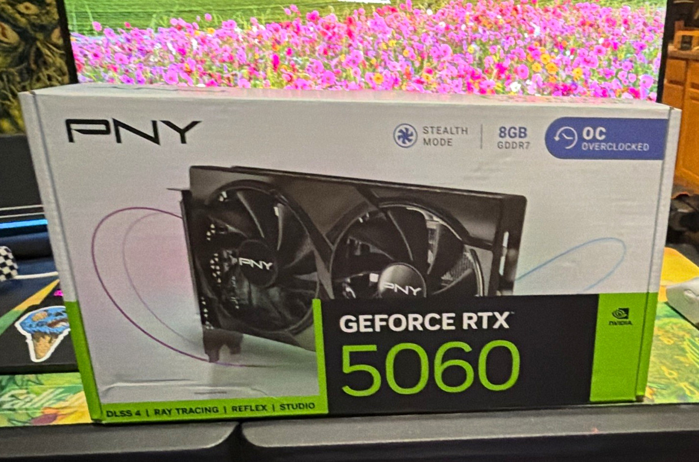 PNY NVIDIA GeForce RTX 5060 8GB GDDR7 PCIe Gen 5 HDMI Ray Tracing