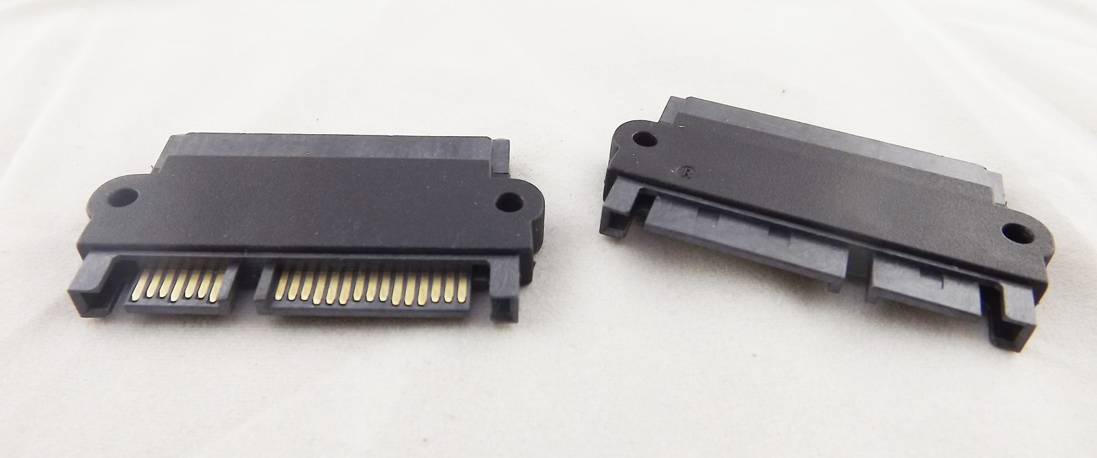 10x SATA 22Pin 7+15Pin Male Plug to SATA 22P 7+15P Female Jack Convertor Adapter