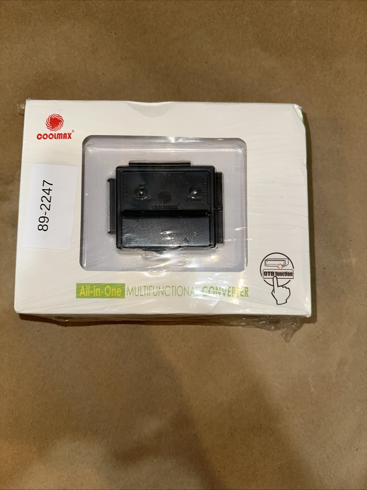 Coolmax All-in-One Multifunctional Converter w/ OTB USD IDE SATA  - CD-350 VGUC