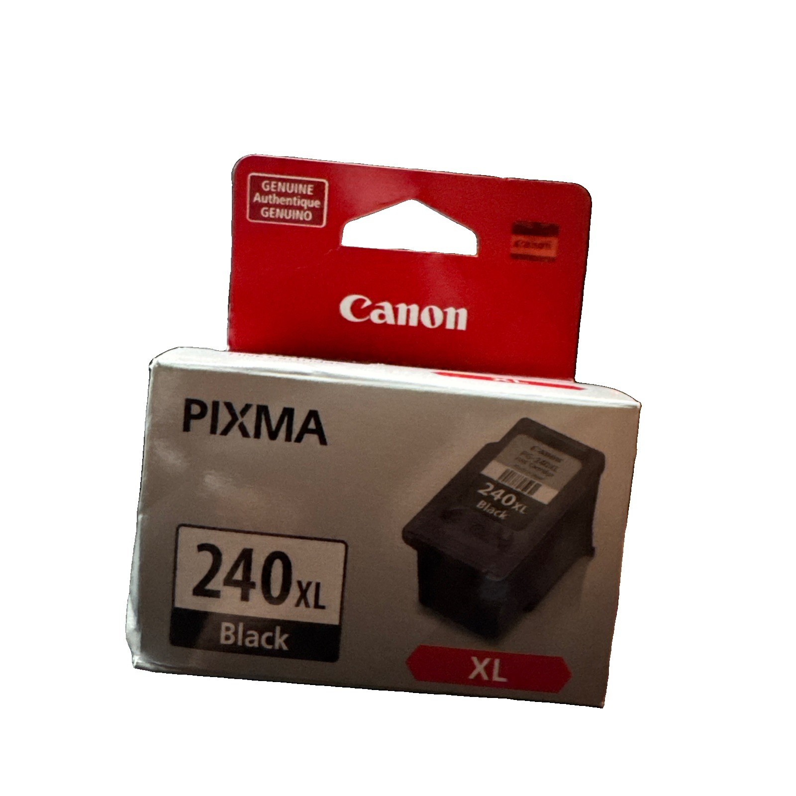 1 Genuine Canon PIXMA BLACK Ink Cartridge 240XL NEW SEALED