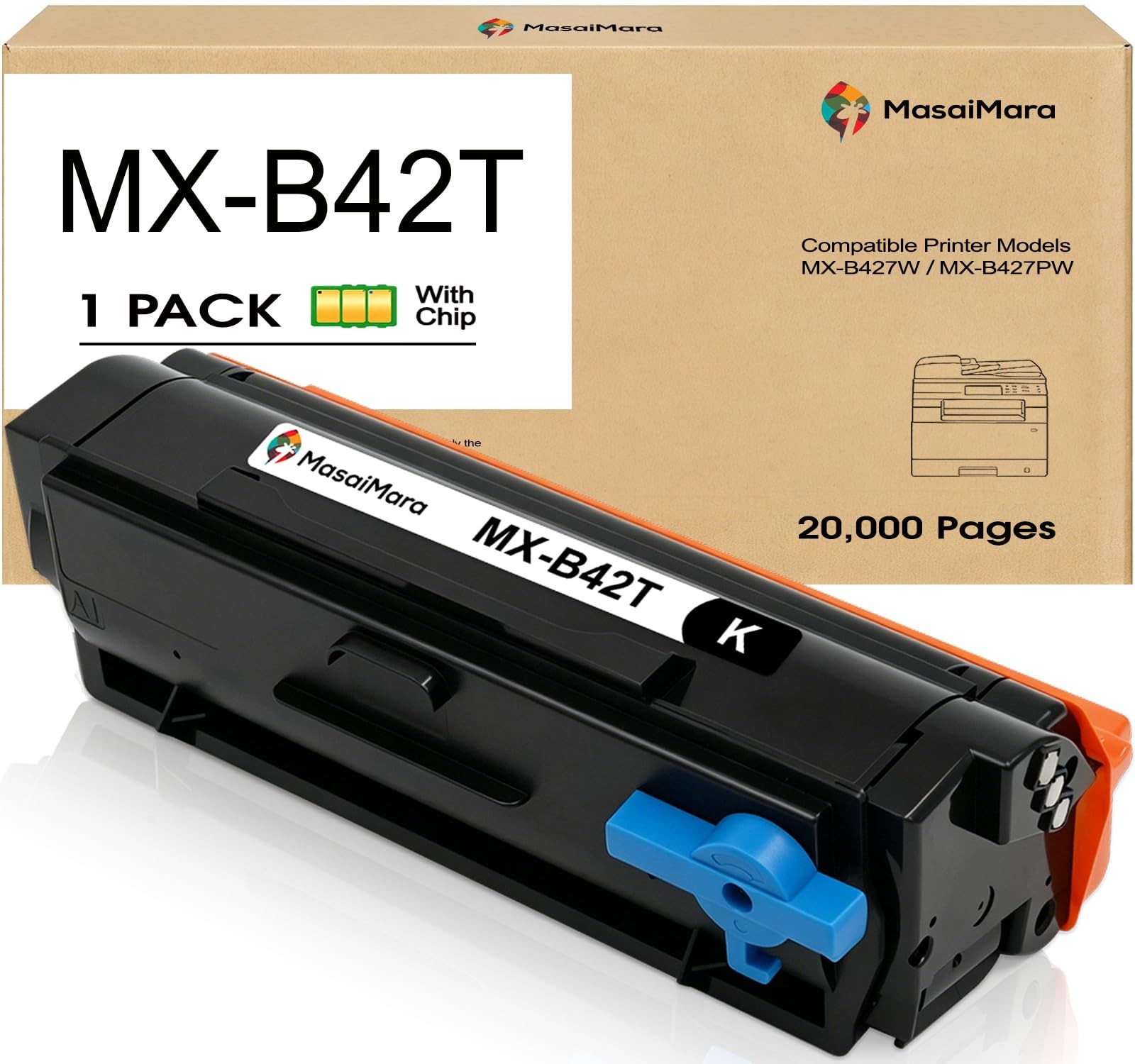 ** NEW Sharp Toner | MX-B42T / 25B3430 | Black | With Chip | Compatible