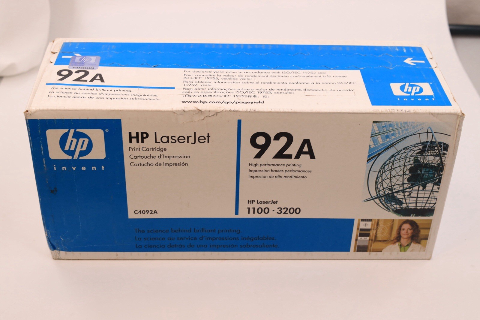 HP LaserJet 92A Black Toner C4092A for 1100 3200 3220