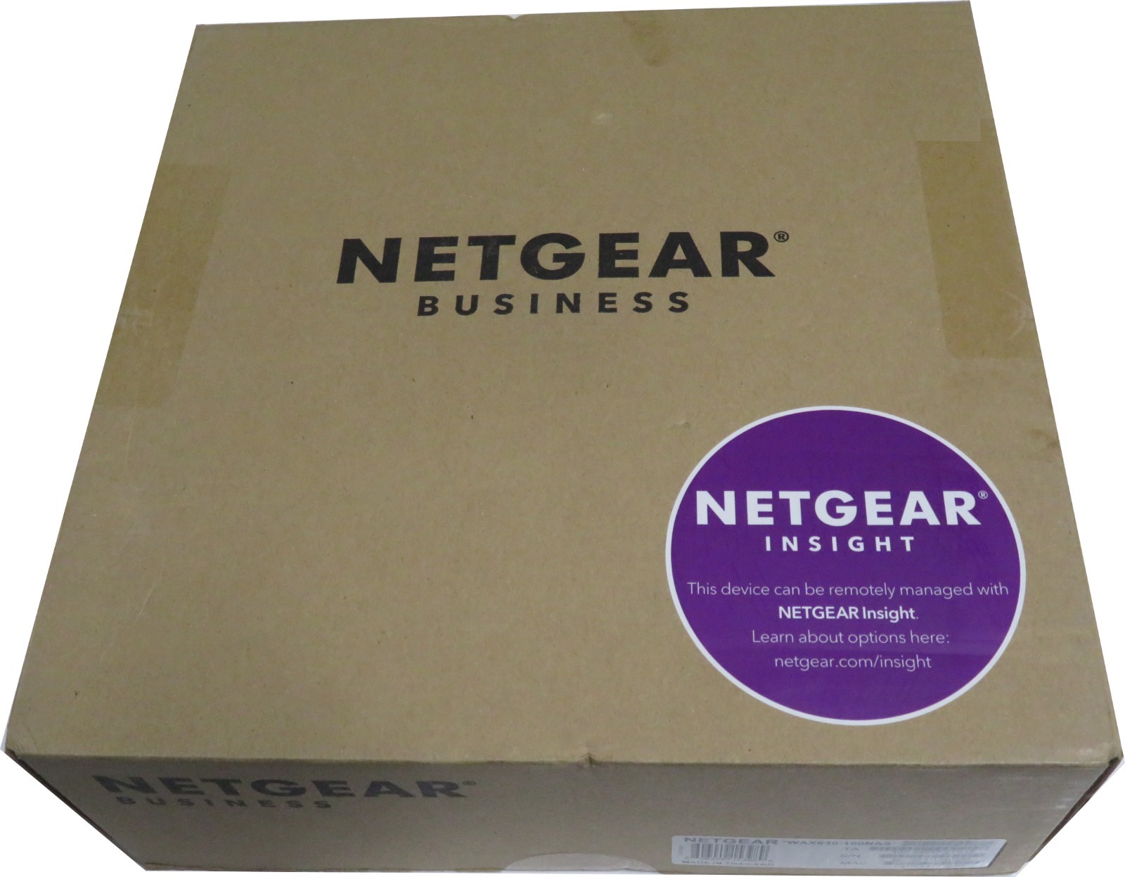 NETGEAR WAX630-100NAS Wi-Fi 6 AX6000 Gigabit Wireless Access Point New