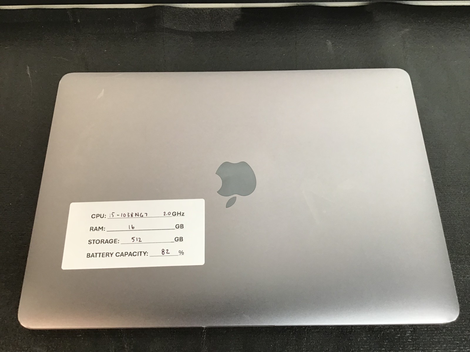 Apple MacBook Pro 13” 2020 a2251 Gray i5-1038NG7 2.0GHz 16GB RAM 512GB NVMe ~