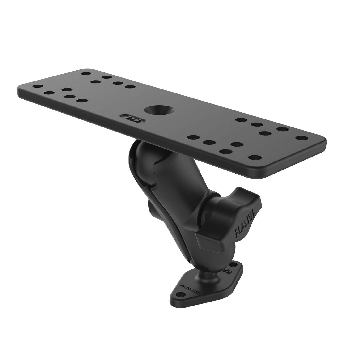 RAM-B-111-238U  RAM Universal Marine Electronic Mount with Di...