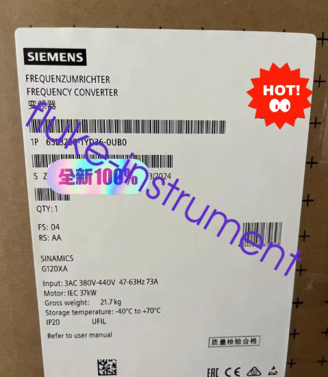 1PC Siemens inverter 6SL3220-3YD36-0UB0 brand new FedEx or DHL