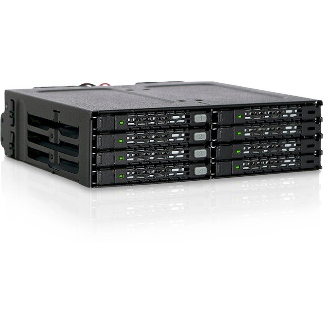Icy Dock ToughArmor MB998IP-B 8-Bay Internal Drive Enclosure - Black