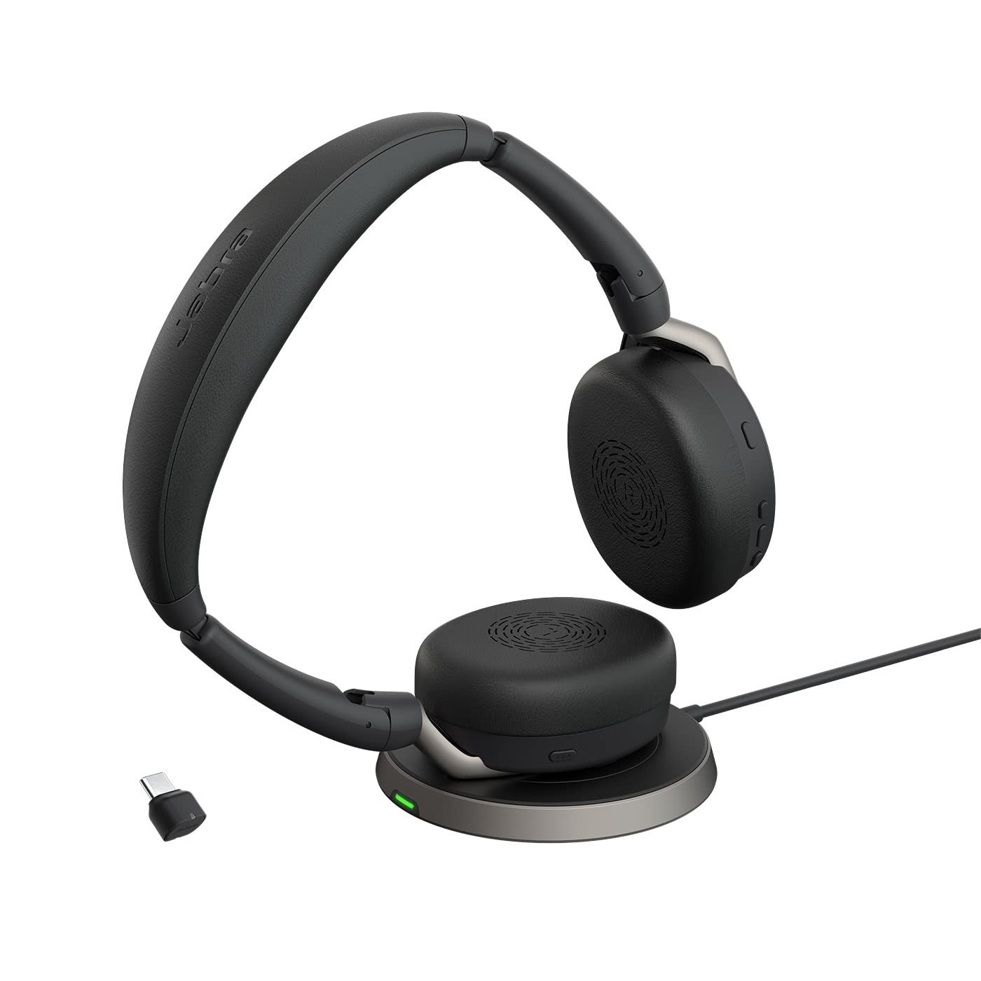 Jabra Evolve2 65 Flex Stereo Headset Black Bluetooth Active Noise Cancellation