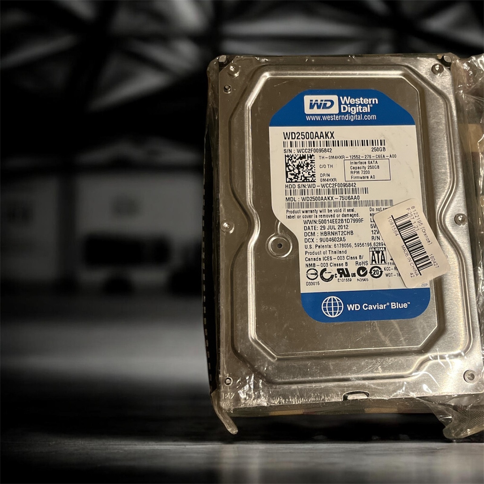 Western Digital WD2500AAKX 250GB 3.5" SATA HDD Caviar Blue 7200RPM