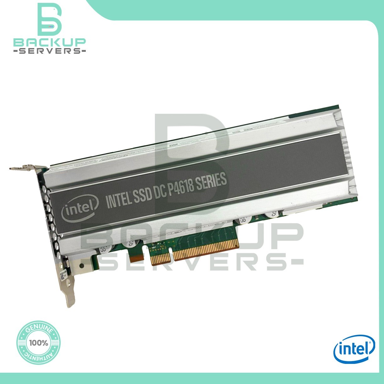 Sun Oracle 7361454 Intel SSDPECKE064T8S DC P4618 6.4TB NVMe PCIe x8 HHHL AIC SSD
