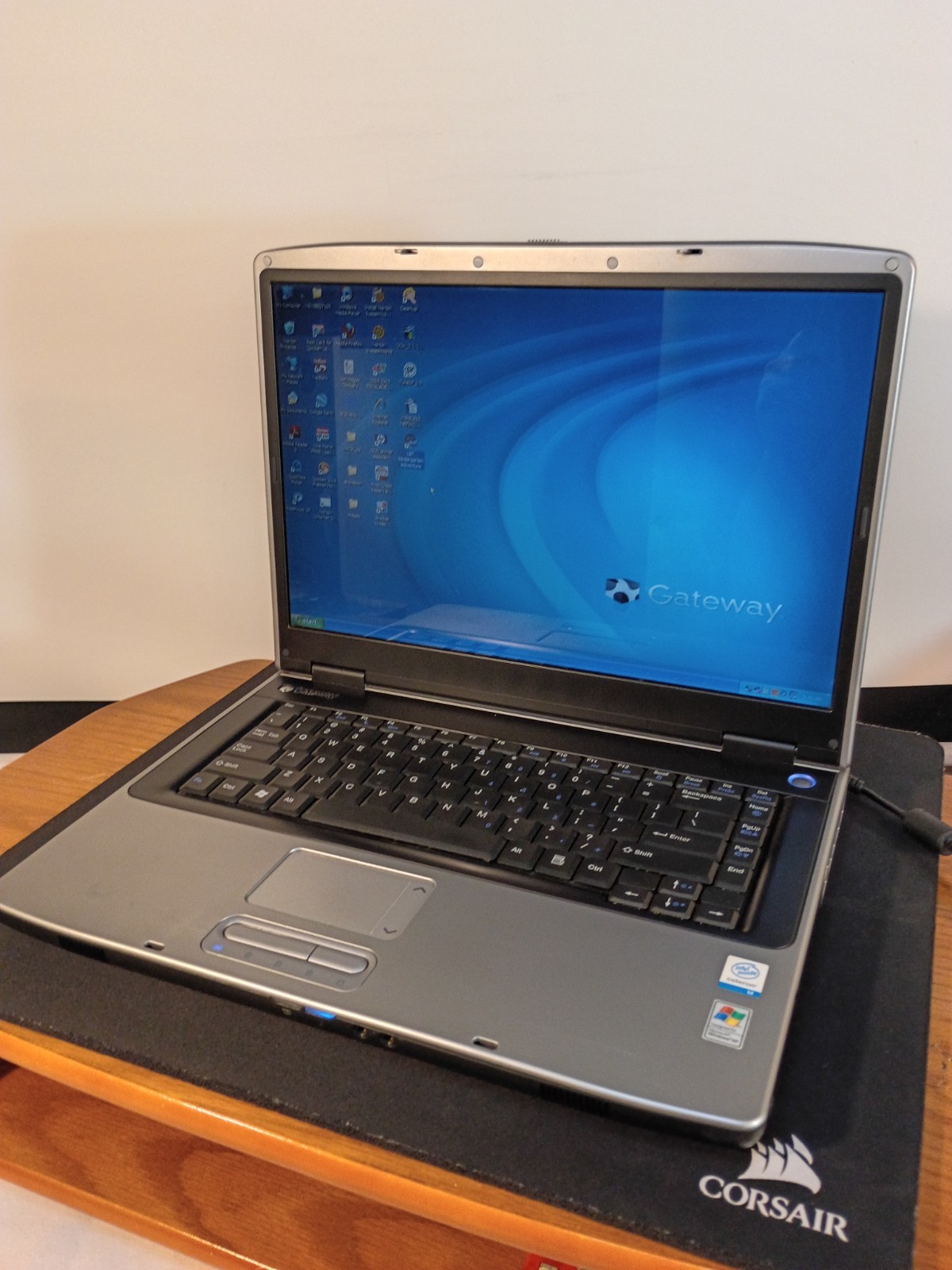 🔥Gateway MA2A Windows XP 15.4" Laptop Intel Celeron Works Charger Mx6124