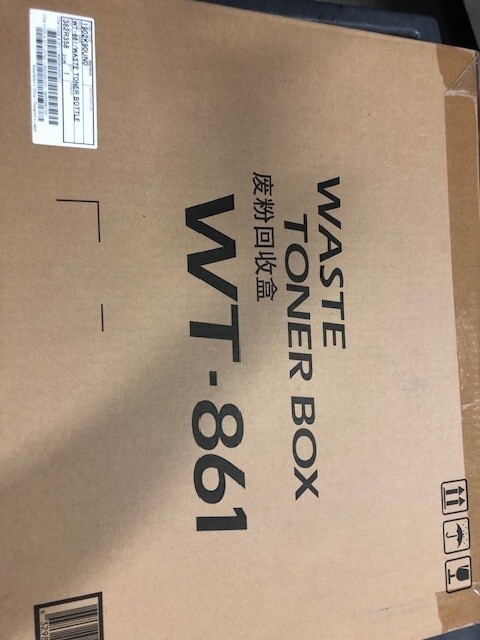 Genuine Kyocera WT-861 Waste Toner Container for TaskAlfa/CopyStar 6551ci/8052ci