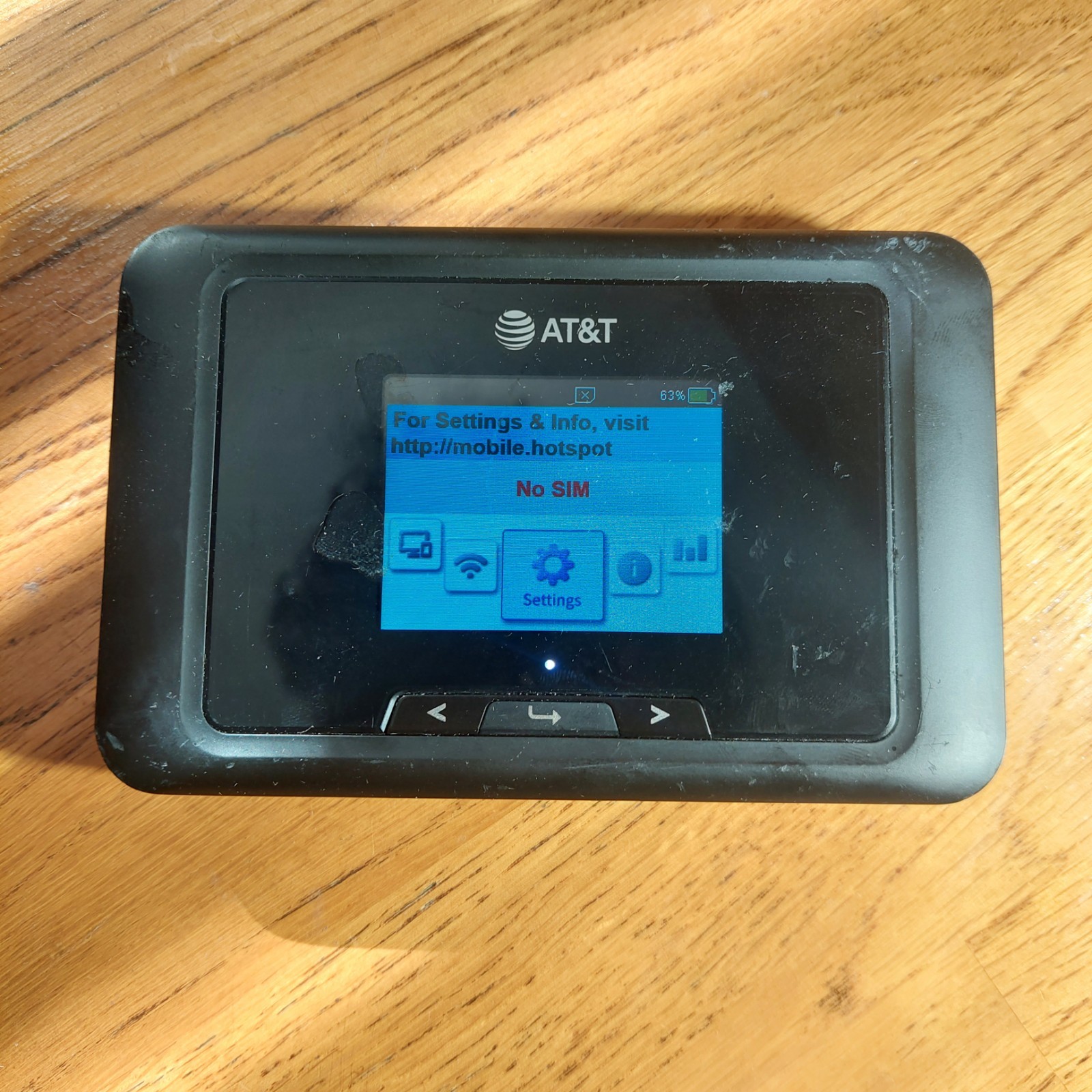 AT&T Franklin A50 RG2102 5G Mobile Hotspot Tested Working No SIM