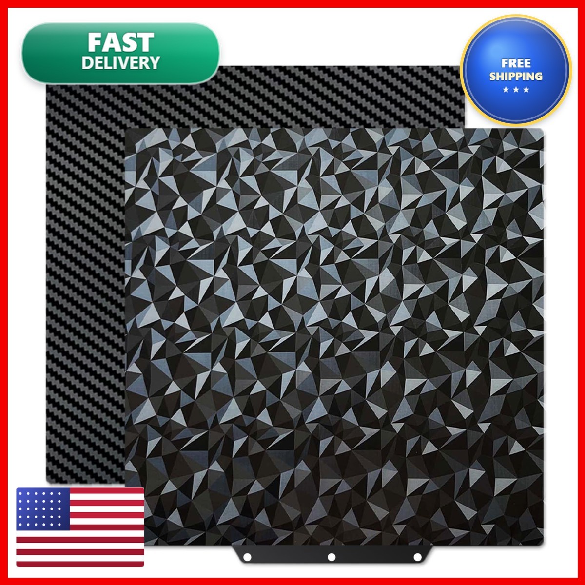 Wefuit PEO PET Build Plate for Adventurer AD5X/5M/5M Pro 235x235mm Flashforge