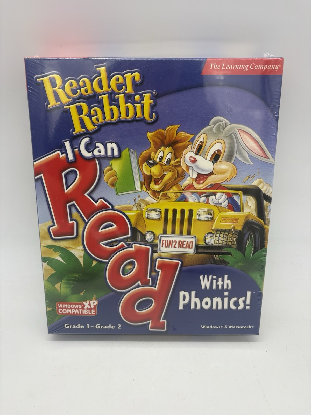 Learning Company Reader Rabbit I Can Read W Phonics (PC /Mac 2000) 1st-2nd NEW