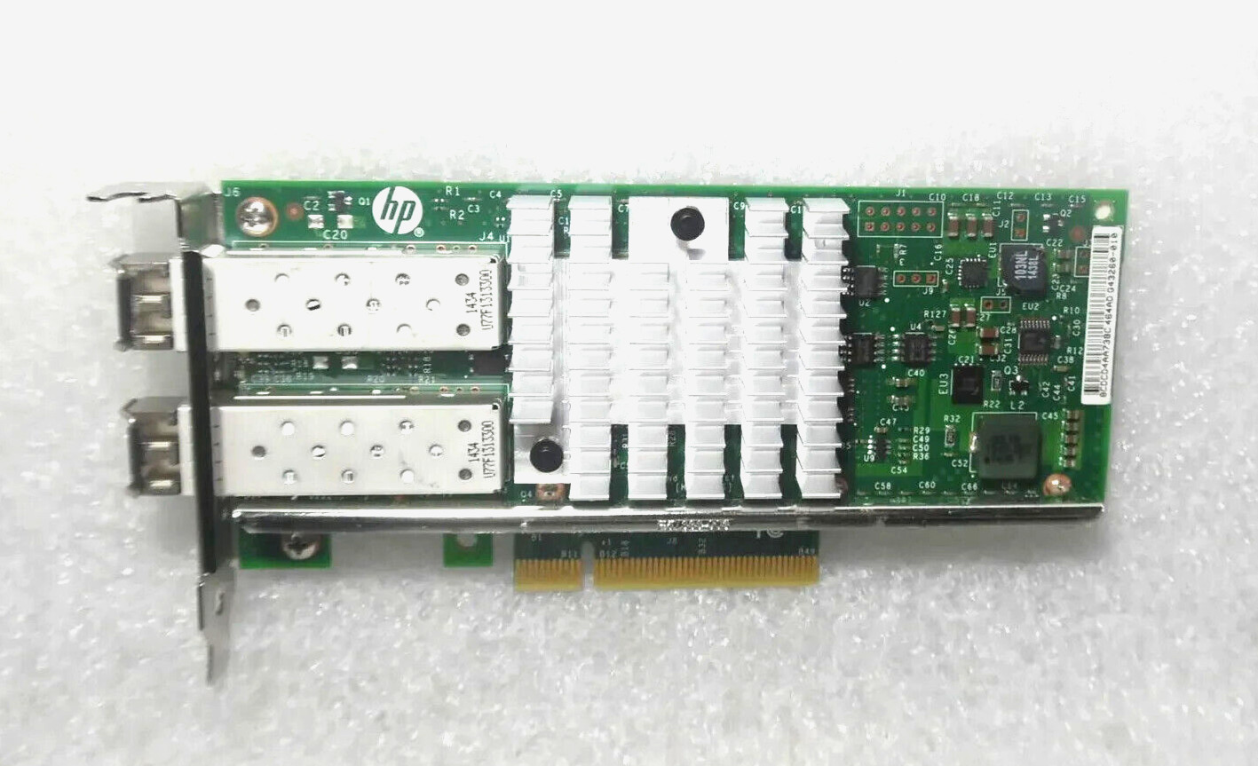 **Both Brackets **HP 560SFP+ 10GB SFP+ ETHERNET ADAPTER 669279-001 2 x SFP