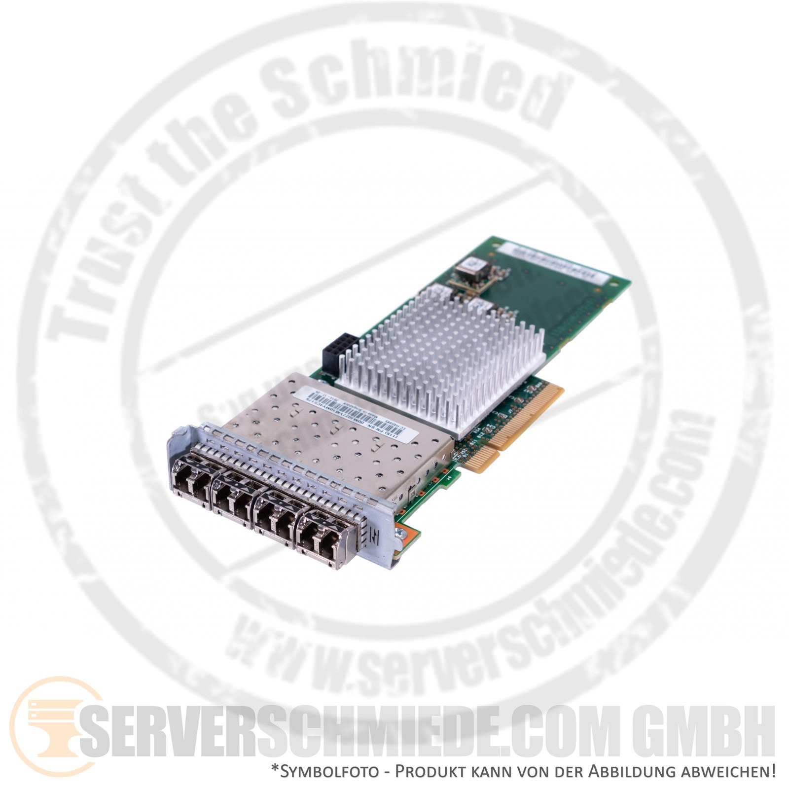 IBM Storwize V7000 G2 2076 4x 8Gb Quad SFP+ FC FibreChannel Controller PCIe x8