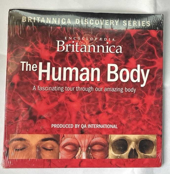 Britannica Discovery Series The Human Body Windows/Macintosh CD NEW Sealed