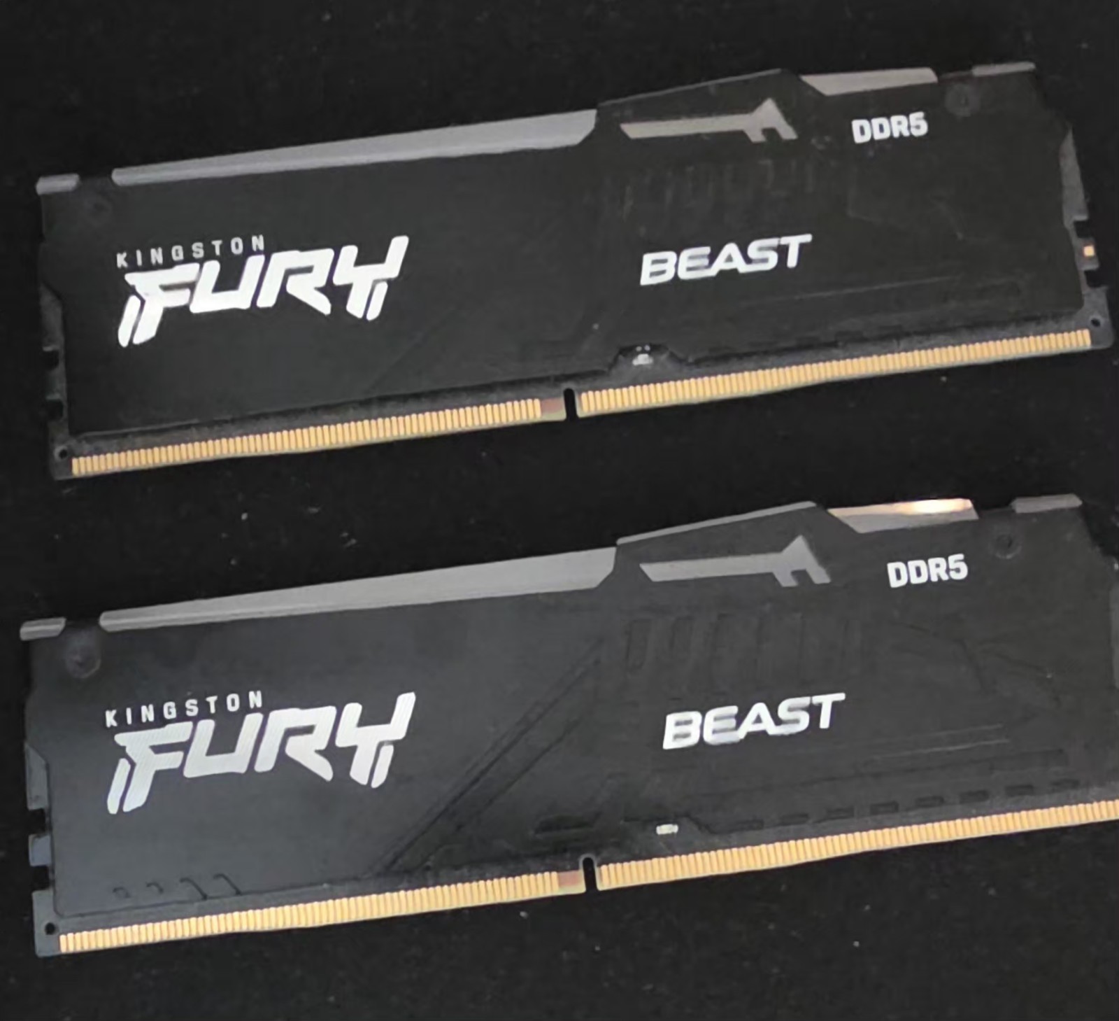 Kingston FURY Beast RGB 16GB (2 x 8GB) PC5-48000 (DDR5-6000) DIMM Memory...