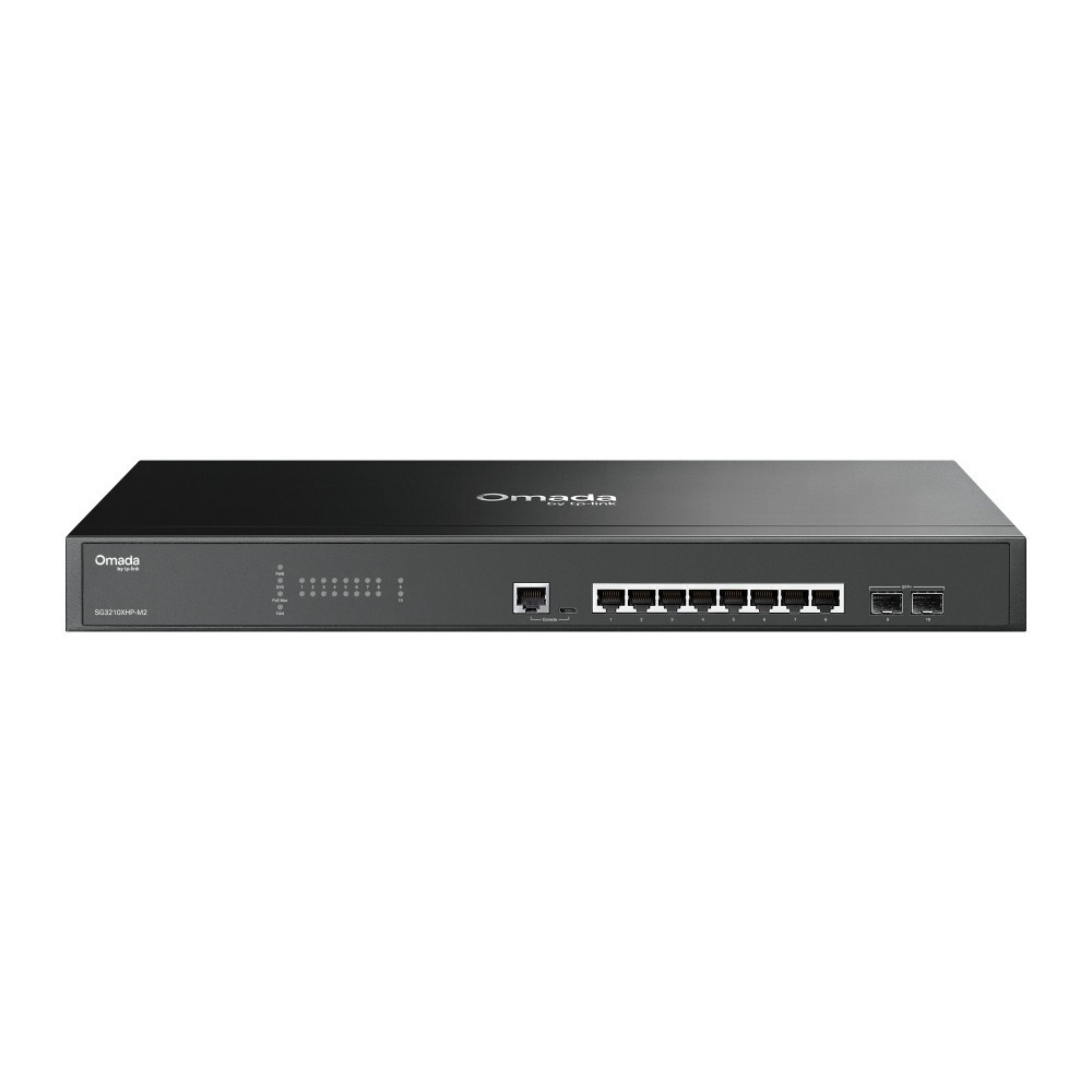 TP-Link SG3210XHP-M2 | Omada 8-Port 2.5Gbps Gigabit PoE+ L2+ Managed Switch