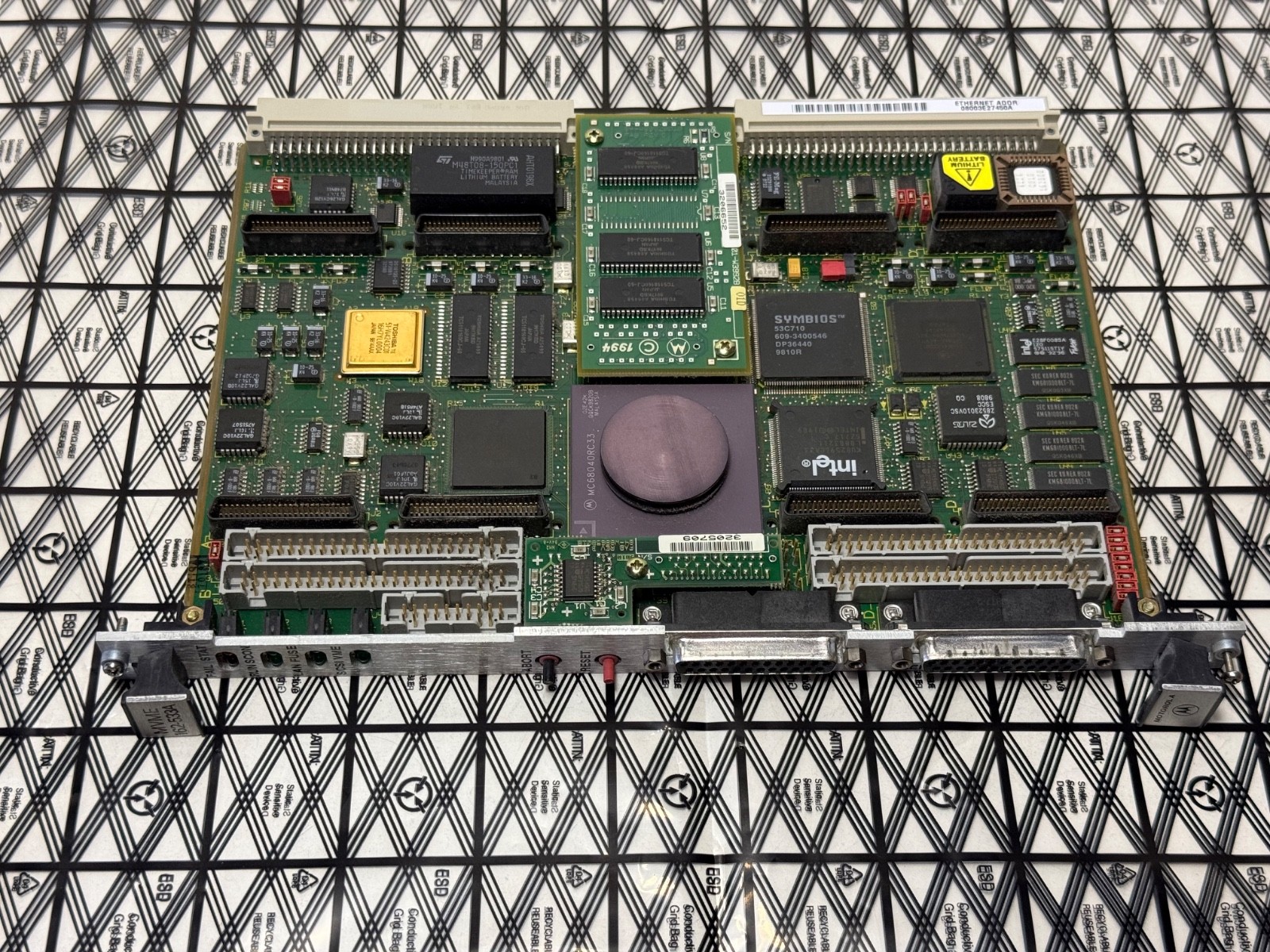 Motorola MVME162-533A VME Board 01-W3960B-70E