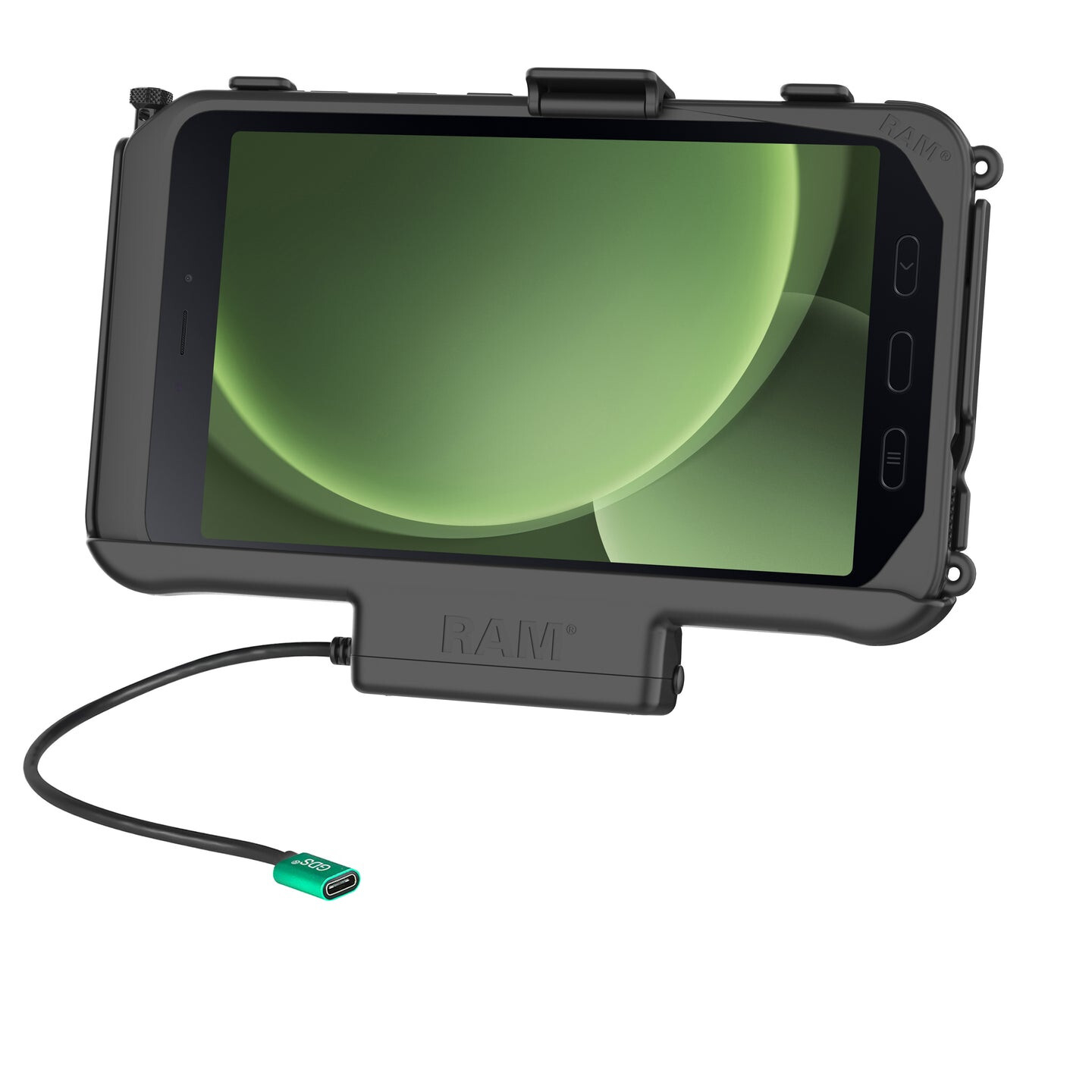 RAM Powered  Dock/Holder for Samsung Tab Active2, 3, 5,  Tab Active8.0