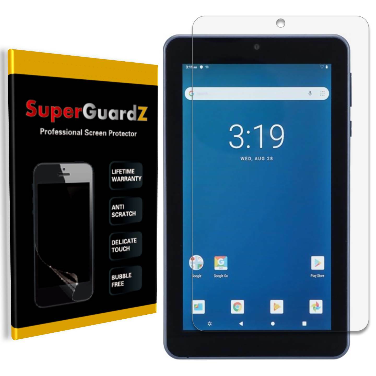 3X SuperGuardZ Anti-Glare Matte Screen Protector Guard Shield For Onn 7 Tablet