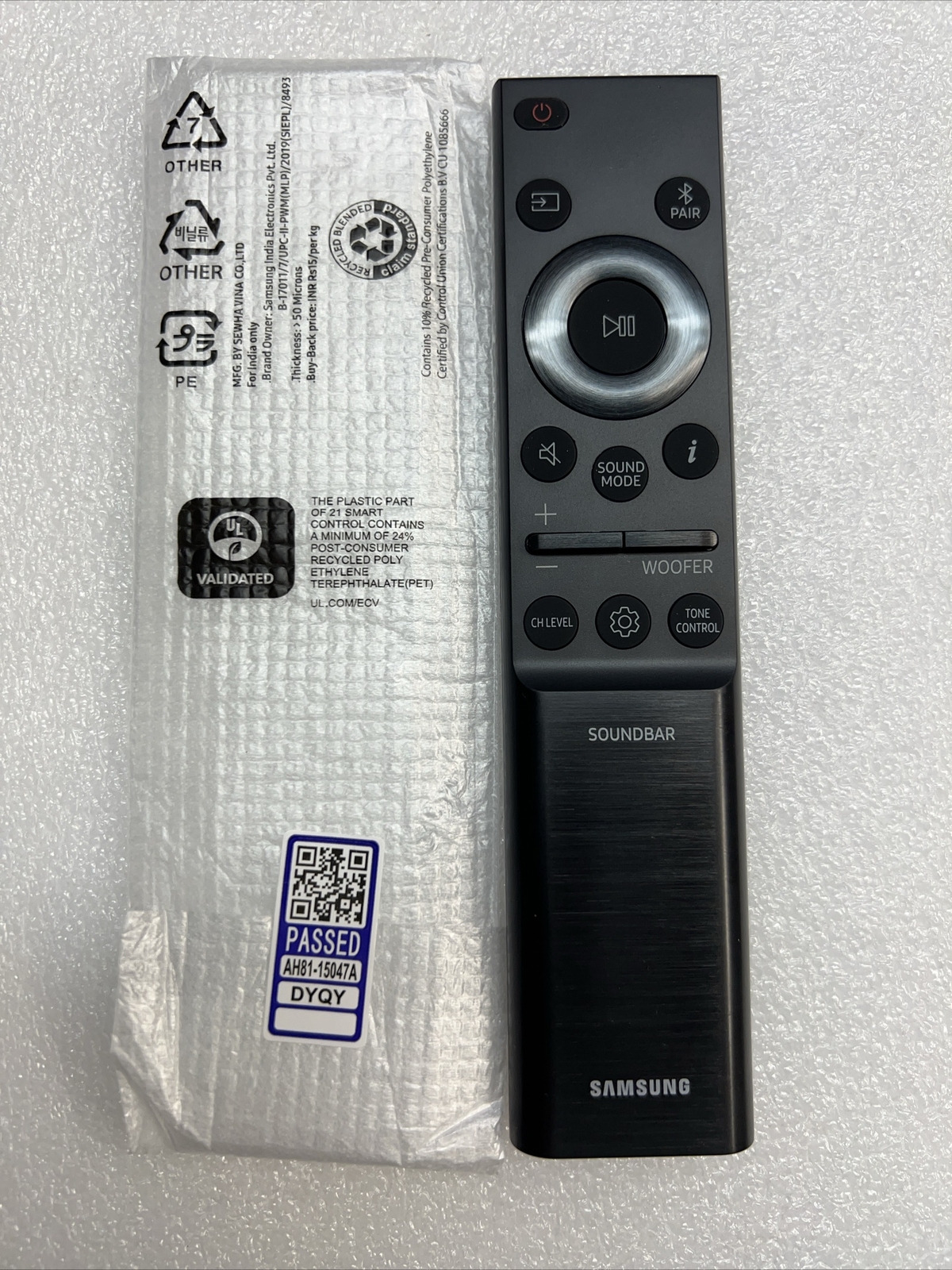 New Original AH81-15047A For Samsung Sound Bar Remote Control HW-Q800B HW-Q930B