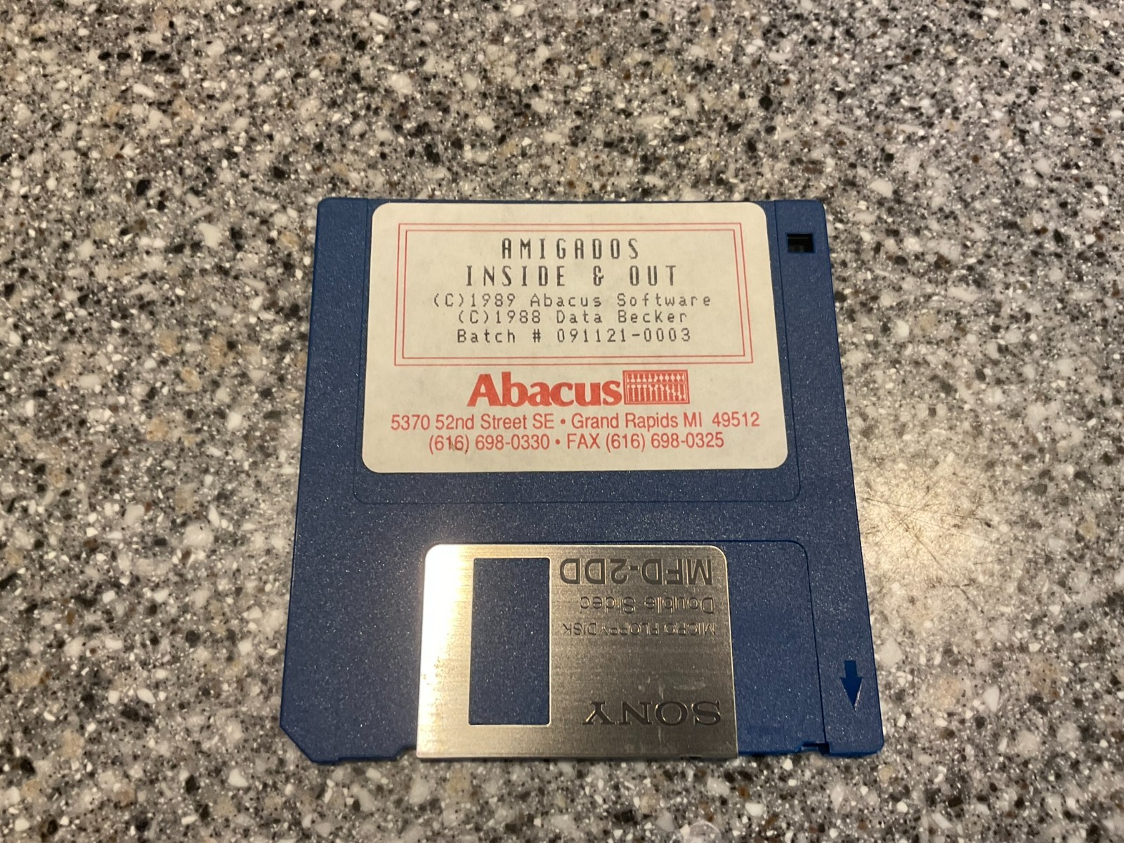 Abacus AmigaDOS Inside and Out Disk for Commodore Amiga